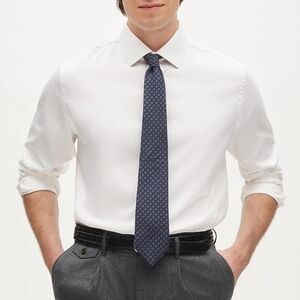 J. Crew Bowery Performance Stretch Dress Shirt With Spread Collar